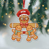 Personalized Gift Ginger With Love Grandkids Christmas Acrylic Ornament LM32 897111