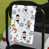 Custom Kid Face Best Dad By Par Golf Towel LM32 893645