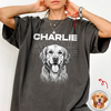 Custom Name & Photo Vintage Style Comfort Shirt Gift For Pet Lovers LM32 669423