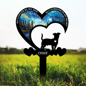 Personalized You Were My Favorite Hello & My Hardest Goodbye Dog Loss Garden Stake LM32 893853