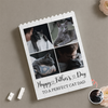 Custom Photo Happy Father’s Day To A Perfect Cat Dad Building Block TH10 170009