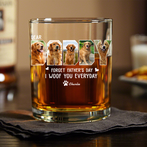 Custom Photo Daddy Forget Father‘s Day We Woof You Everyday LM32 893545