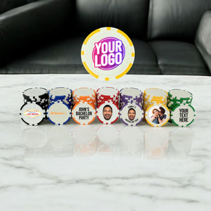 Custom Funny Photo Printed Poker Chip Golf Ball Marker Gift For Golf Lovers, Golfer LM32 897629