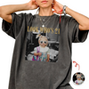Personalized Vintage Photo And Year Look Who’s Funny Birthday Comfort Shirt HA75 921812