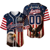Custom Name America Patriotic 250th Anniversary Baseball Jersey Shirt CH07 911818