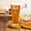 Custom Dog Photo The Dog Father Pilsner Glass Gift for Dog Lovers HA75 892882