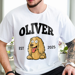 I Love My Dog Personalized Bright Shirt HA75 892188