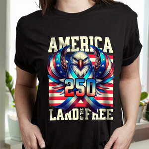 America 250 USA Freedom Liberty Dark Shirt HA75 897284