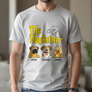 The DogFather Personalized Bright Shirt Gift For Dog Lovers CH07 895646