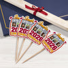 Custom Photo Graduation Favors Senior Night Cupcake Toppers HO82 893586
