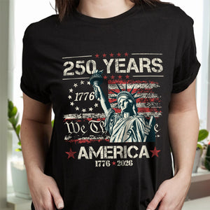 Celebrate Our America 250th Anniversary We The People Dark Shirt CH07 896688