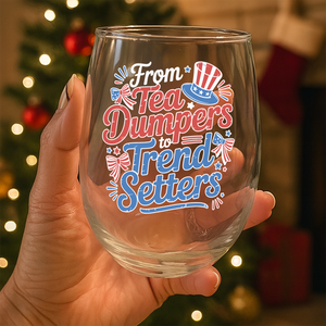 USA 250th Anniversary 250 Years of Freedom America Wine Glass HO82 894484