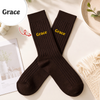 Personalized Custom Name Embroidered Socks TH10 170863
