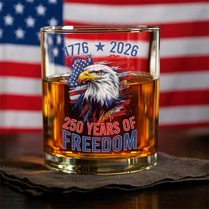 America Semiquincentennial 250 Years Of Freedom Whiskey Glass CH07 896706