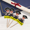 Custom Funny Face Class of 2026 Cupcake Toppers, Personalized Photo Graduation Party Favors LM32 899423