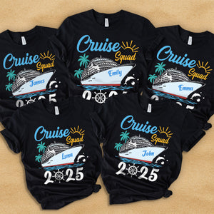 Custom Cruise Squad 2025 Funny Group Matching Family Shirt HO82 894876