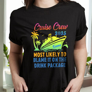 Custom Cruise Crew Most Likely To Funny Group Matching Family Shirt HO82 894870