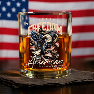 250 Years Of Freedome America Whiskey Glass TH10 894541