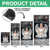 Custom Photo Give A Hug From Heaven Memorial Grave Blanket LM32 893167
