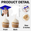 Custom Face Photo With Graduation Hat Cupcake Toppers For Party TH10 892497
