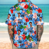 Custom Birthday Photo Tropical Style Hawaii Shirt Summer Gift CH07 895664