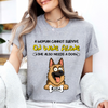 A Woman Cannot Survive On Wine Alone She Also Needs Dogs - Personalized Bright Shirt CH07 895668