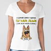 A Woman Cannot Survive On Wine Alone She Also Needs Dogs - Personalized Bright Shirt CH07 895668