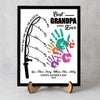 You Are The Reel Catch Daddy 2-Layered Wooden Plaque With Stand TH10 892989