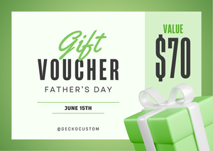 GeckoCustom Gift Card - Father's Day Gifts Card