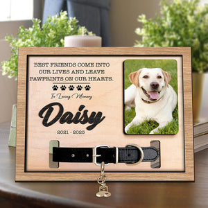Custom Photo In Loving Memory Of Our Cherished Memorial 2-Layers Wooden Collar Frame LM32 893783