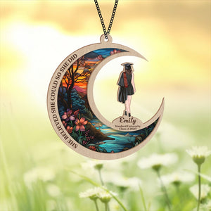 She Belived She Could So She Did Graduation Suncatcher TH10 894247