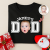 Custom Kid Photo Dad, Mom Shirt Christmas Gift HA75 892952