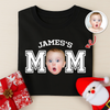 Custom Kid Photo Dad, Mom Shirt Christmas Gift HA75 892952