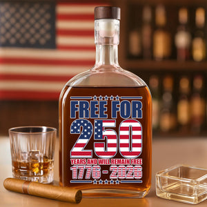 Free For America 250 Years Whiskey Bottle TH10 894599
