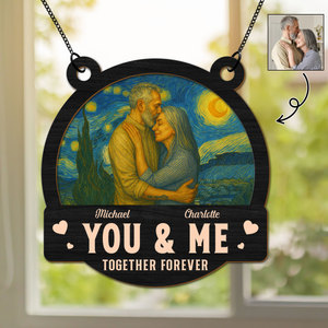 Custom Photo Couple You & Me, We Got This Personalized Suncatcher HA75 897186