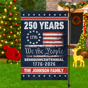 Celebrate Our America 250th Anniversary United States Personalized Garden Flag HA75 897402