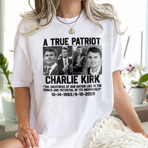 Justice for Charlie Kirk - Prayers Up for Charlie Bright Shirt HA75 64408