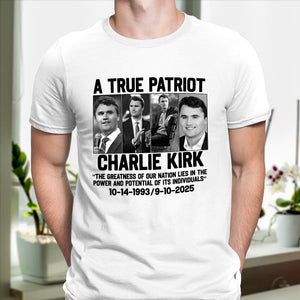 Justice for Charlie Kirk - Prayers Up for Charlie Bright Shirt HA75 64408