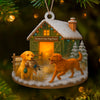Custom Name Duck Hunting Dog Farm Wood Ornament – Christmas Gifts LM32 893889
