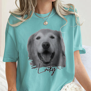 Custom Pet Portrait Dog Comfort Shirt HO82 894886