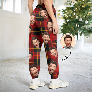 Custom Face Photo Sweatpants Gift For Christmas HO82 894952
