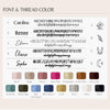 Personalized Custom Name And Icon Embroidered Makeup Bag TH10 896853