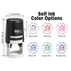 Custom Name From The Library Of Book Lover Self Ink TH10 898079