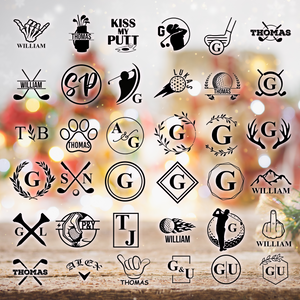 Customized Christmas Golf Ball Stamp Box, Golf Club Gift, Golf Lovers Gift CH07 899144