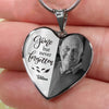 Custom Photo Always In Our Hearts At And Forever Memorial Necklace LM32 897505