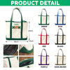 Custom Photo Dog Cat Mom Printed Monogram Beach Bag, Gift For Mother's Day, Dog Mom HO82 902014