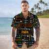 Personalized Kids Name Grandpa Word Art Hawaiian Shirt - Gift For Grandpa, Dad, Father's Day HO82 902486