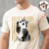 Personalized Vintage Photo Dog Dad, Dog Mom, Cat Dad, Cat Mom Comfort Shirt HA75 921448