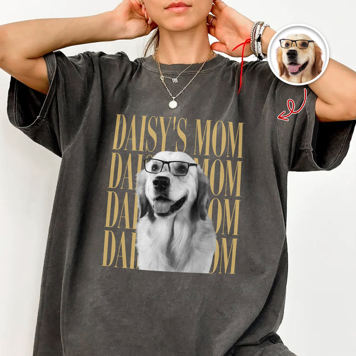 Personalized Vintage Photo Family Comfort Shirt - Dad Mom Gift HO82 902742