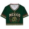 Custom Mexico Soccer Fitted Crop Top Jersey, Mexico Jersey Crop Tee, Game Day Shirt HO82 903004